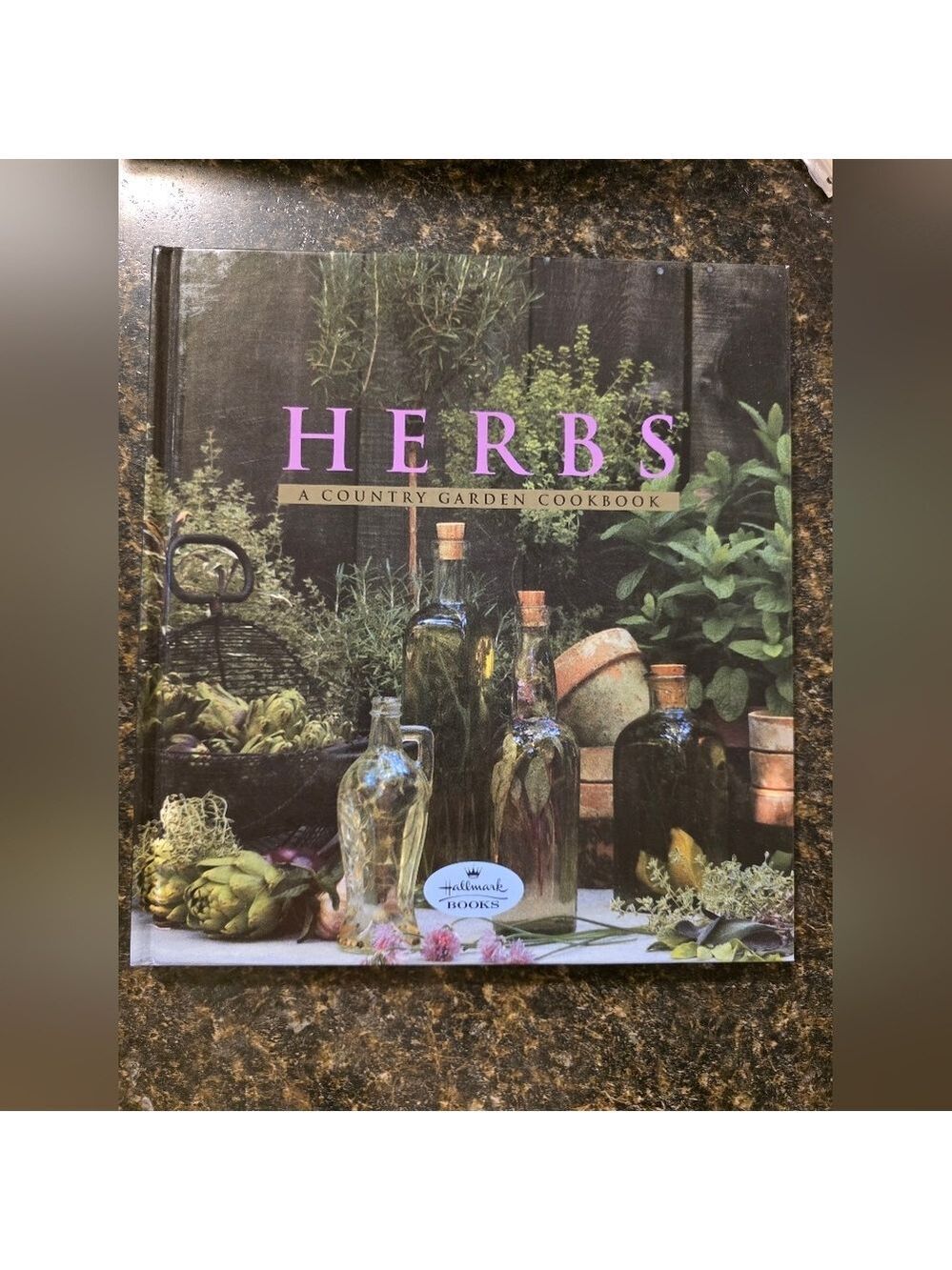 💥4 for $25💥 Hallmark Books Herbs A Country Garden Cookbook